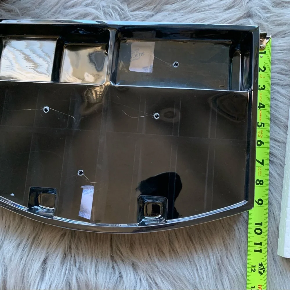 NEW black velvet jewelry tray chess organizer